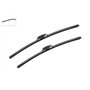 Bosch Balais d'Essuie–Glace Plats Aerotwin A424S, Longueur: 600mm/550mm – 1 Paire de Balais avant