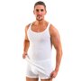 HERMKO 3018 Lot de 5 Débardeur de Sport Homme Double côte en 100% Coton Maillot de Corps Lavable à 95°C, Taille:6 (XXL), Couleur