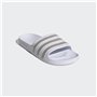 adidas Mixte Adilette Aqua Slides, Cloud White / Platinum / Cloud White, 46 EU