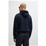 BOSS Hommes Webasic Hood Sweat à Capuche Relaxed en Molleton de Coton avec Grand Logo