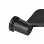 vhbw Crochet pétrisseur compatible avec Moulinex OW1101 machine à pain - Pale, 6,5 x 3,8 cm, aluminium, noir