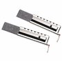 vhbw 2x Balais de charbon pour moteur 5 x 12