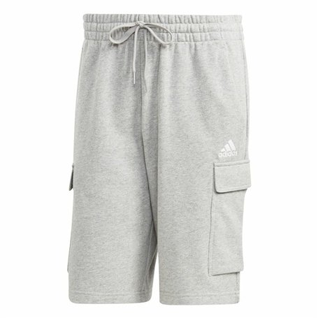 Short de Sport Adidas Essentials French Terry Cargo Gris