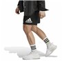 Short de Sport Adidas Essentials Logo Noir