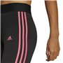 Leggings de Sport pour Femmes Adidas 3 Stripes Noir