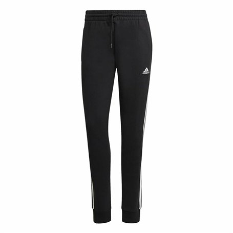 Pantalon de sport long Adidas 3S Ft Cf Noir Femme