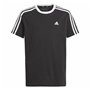 T shirt à manches courtes Enfant Adidas Essentials Bleu Noir