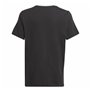 T shirt à manches courtes Enfant Adidas Essentials Bleu Noir