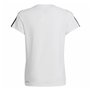 T-shirt à manches courtes unisex Adidas Training Essentials 3S Blanc