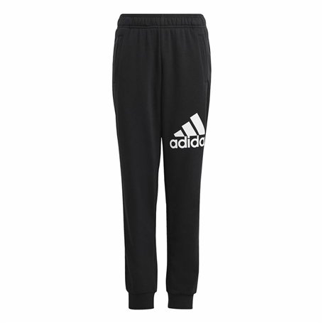Pantalon de Sport pour Enfant Adidas Fit Big Logo Noir