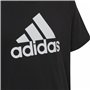 T shirt à manches courtes Enfant Adidas Big Logo Noir