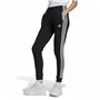 Pantalon de sport long Adidas 3S Fl C Pt Noir Femme