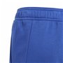 Pantalon de sport long Adidas 3 Bandas Tib Pt Infantil Bleu Unisexe