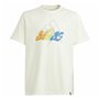 T shirt à manches courtes Adidas Gfx Illustrated Infantil