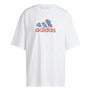 T-shirt à manches courtes femme Adidas Flower Badge of Sports Gt