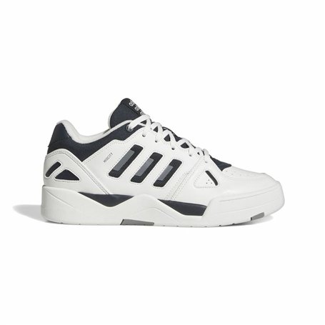 Chaussures de Basket-Ball pour Adultes Adidas Midcity Low Blanc
