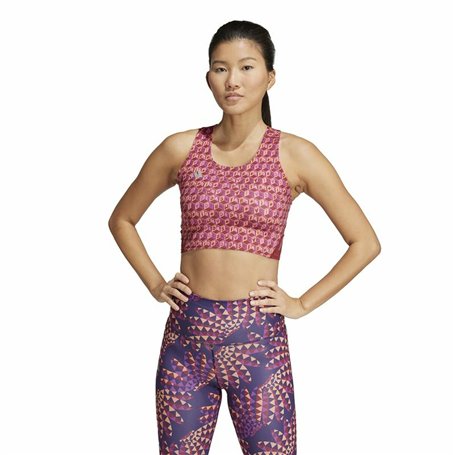 T-shirt à manches courtes homme Adidas Adizero X Farm Bordeaux