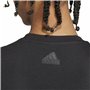 T-shirt à manches courtes homme Adidas House Of Tiro Metallic Graphic Noir