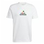 T-shirt à manches courtes homme Adidas House Of Tiro Nations Graphic Blanc