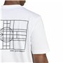T-shirt à manches courtes homme Adidas House Of Tiro Nations Graphic Blanc