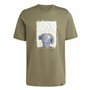 T-shirt à manches courtes homme Adidas Doodle Graphic Vert