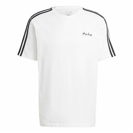 T-shirt à manches courtes homme Adidas Gallery Graphic Blanc