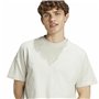 T-shirt à manches courtes homme Adidas All Szn Blanc Beige