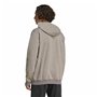 Sweat à capuche homme Adidas Seasonal Essentials Melange Hoodie Marron Beige