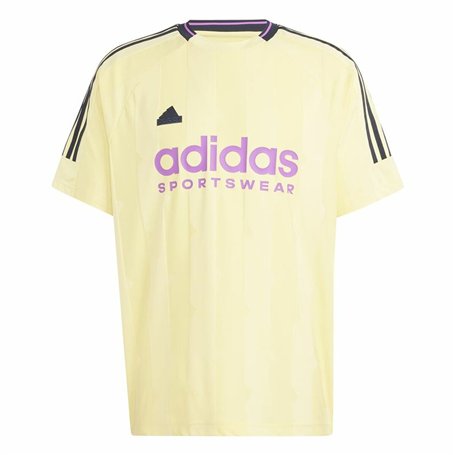 T-shirt à manches courtes homme Adidas House Of Tiro Jacquard Jaune
