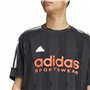T-shirt à manches courtes homme Adidas House Of Tiro Jacquard Jersey Noir