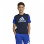 T-shirt à manches courtes enfant Adidas Essentials Bleu