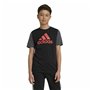 T-shirt à manches courtes unisex Adidas Essentials Noir