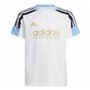 T shirt à manches courtes Enfant Adidas Nations Blanc