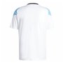 T-shirt de foot Adidas Messi Training Jersey Blanc Bleu
