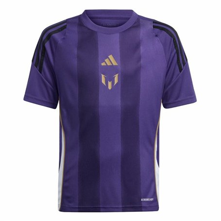 T-shirt de foot Adidas Messi Training Violet