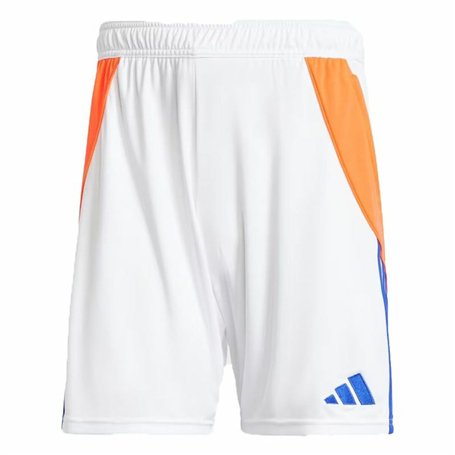Short de Sport Adidas Tiro24 Training Blanc