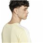 T-shirt à manches courtes homme Adidas Essentials Single Jersey 3-Stripes Jaune