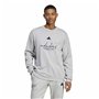 Sweat sans capuche homme Adidas Brand Love French Terry Gris