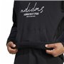 Sweat à capuche homme Adidas Brand Love French Terry Noir