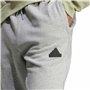 Pantalon de sport long Adidas Brand Love French Terry Gris Homme
