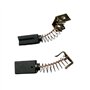 Trade-Shop Lot de 2 balais de charbon moteur 6