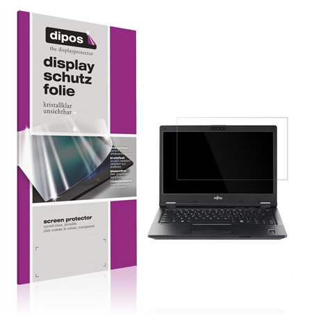 dipos I 2x Protection ecrán compatible avec Fujitsu Lifebook E449 14 Zoll Films de protection d'écran transparent