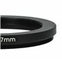 vhbw Bague d'adaptation de Filtre Step-Down de 46 mm vers 37 mm pour Objectif d'appareil Photo - Réducteur, métal, Noir