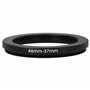 vhbw Bague d'adaptation de Filtre Step-Down de 46 mm vers 37 mm pour Objectif d'appareil Photo - Réducteur, métal, Noir