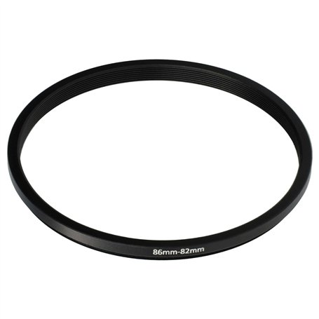 vhbw Bague d'adaptation de Filtre Step-Down de 86 mm vers 82 mm pour Objectif d'appareil Photo - Réducteur