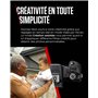 Canon EOS R100 Appareil Photo Hybride Compact à capteur APS-C stabilisé 24M Pixels, Vidéo 4K, Wi-FI, AutoFocus Dual Pixel, boiti