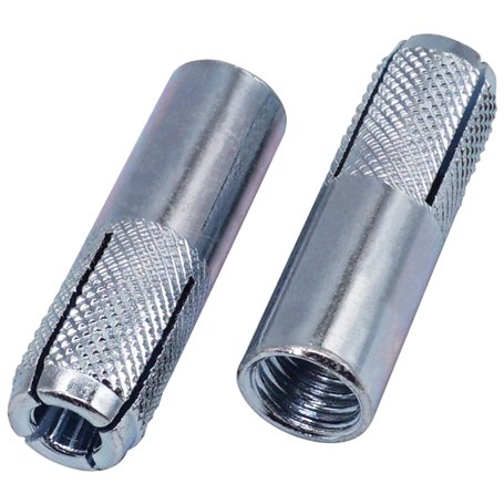 SKIR'CO Lot de 20 ancrages moletés M10 x 40 mm