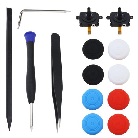 YINETTECH Ensemble de Manettes Analogiques Compatible avec Oculus Quest 2 Contrôleurs VR 3D Manette Analogique Outil de Réparati