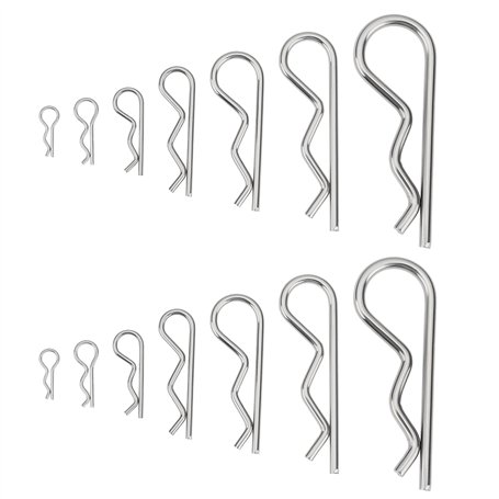 SG Store 70x Clips R en Acier Inoxydable de Retenue Clavette D'attelage 1