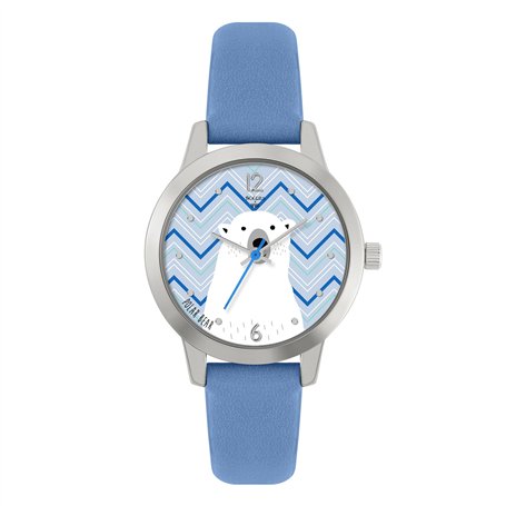 Tikkers Mixte Enfant Analogique Quartz Montre avec Bracelet en Polyuréthane TKWWF010